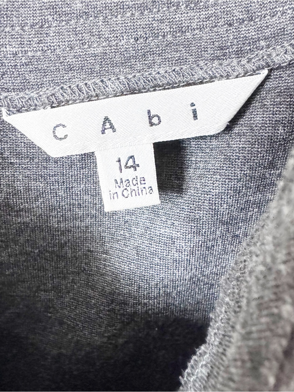 CAbi Charcoal Gray Over the Moon Sweetheart Tank Top - Picture 5 of 10